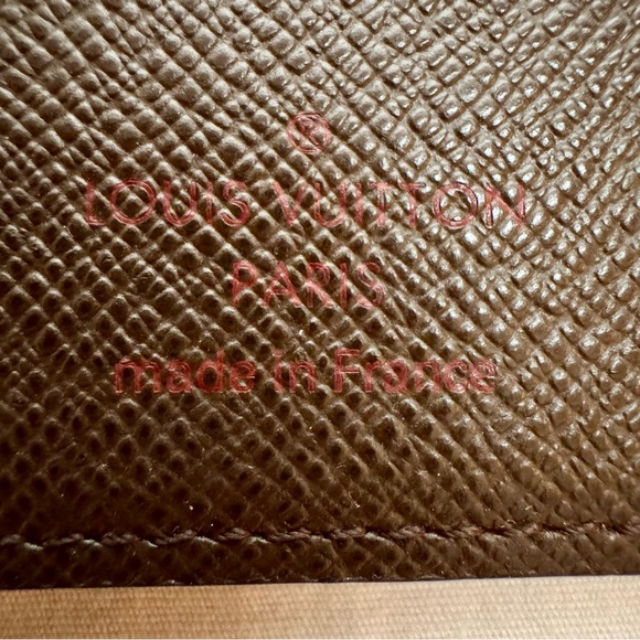 Louis Vuitton Damier Ebene Brazza Long Bifold Wallet with COA - Picture 7 of 11